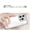 Outer Space Case iPhone 16e Flexible Frame Cover tok, átlátszó