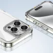 Outer Space Case iPhone 16e Flexible Frame Cover tok, átlátszó