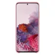 Silicone Flexible Rubber Samsung Galaxy S20 hátlap, tok, piros