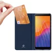Dux Ducis Skin Pro Huawei Y5P oldalra nyíló tok, sötétkék