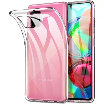   Samsung Galaxy A71 5G Super Slim 0.5mm szilikon hátlap, tok, átlátszó