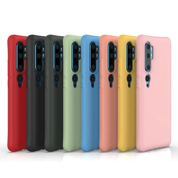 Soft Color Flexible Case Xiaomi Mi Note 10/Mi Note 10 Pro/Mi CC9 Pro hátlap, tok, fekete