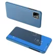 Clear View Case cover Huawei Y5P oldalra nyíló tok, kék