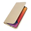 Dux Ducis Skin Pro  iPhone 12 Pro Max oldalra nyíló tok, arany