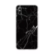 Wozinsky Marble cover Xiaomi Redmi 9 márvány mintás hátlap, tok, fekete