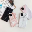 Wozinsky Marble cover Xiaomi Redmi 9 márvány mintás hátlap, tok, fekete