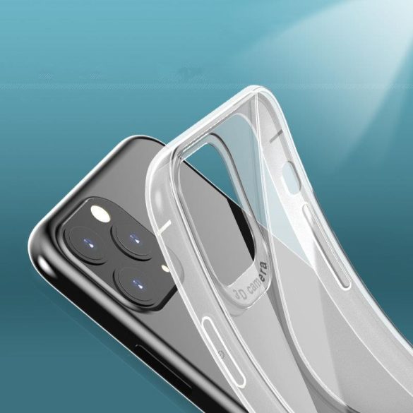 S-Case Flexible Cover Samsung Galaxy A71 hátlap, tok, átlátszó