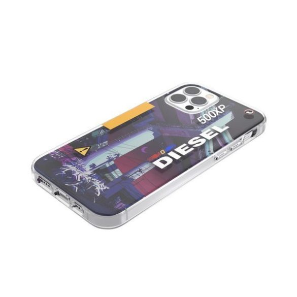 Diesel Clear Case Mad Dog Jones iPhone 12/12 Pro tok, hátlap, színes