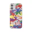 Diesel Clear Case Pride Camo iPhone 12 Mini tok, hátlap, színes