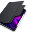 Dux Ducis iPad Pro 12.9" (2020) oldalra nyíló smart tok billentyűzettel, fekete