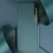 Eco Leather View Case Huawei P40 Lite E/Y7P oldalra nyíló tok, fekete