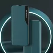 Eco Leather View Case Huawei P40 Lite E/Y7P oldalra nyíló tok, piros