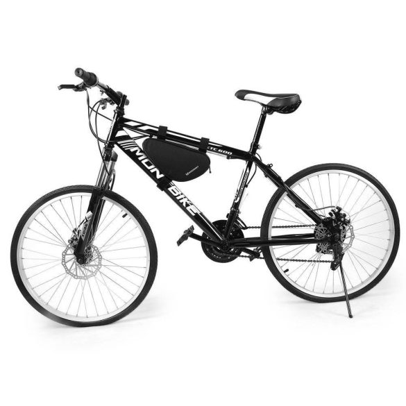 Wozinsky WBB11BK univerzális biciklis táska kerékár vázra, 1.5L, fekete