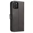 Smart Elegant Huawei P40 Lite E/Y7P oldalra nyíló tok, fekete