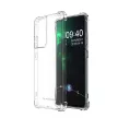 Wozinsky Anti-Shock Samsung Galaxy S21 Ultra ütésálló, szilikon hátlap, tok, átlátszó