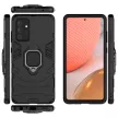 Armor Ring Samsung Galaxy A72 5G/A72 4G ütésálló hátlap, tok, fekete
