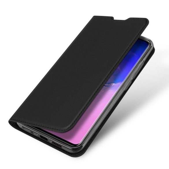 Dux Ducis Skin Pro Xiaomi Redmi 9T/Poco M3 oldalra nyíló tok, fekete