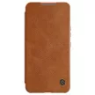 Nillkin Qin Qin bőr Pro Case Case tok Samsung Galaxy S22 Plus oldalra nyíló tok, barna