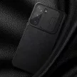 Nillkin Qin Qin bőr Pro Case Case tok Samsung Galaxy S22 Plus oldalra nyíló tok, barna