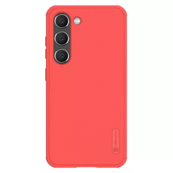   Nillkin Super Frosted Shield Pro Armor Case ütésálló tok Samsung Galaxy S23 Plus, piros