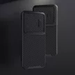 Nillkin Synthetic Fiber S Case ütésálló tok Samsung Galaxy S23, kamerafedéllel, fekete