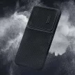Nillkin Synthetic Fiber S Case ütésálló tok Samsung Galaxy S23, kamerafedéllel, fekete