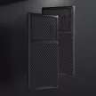 Nillkin Synthetic Fiber S Case ütésálló tok Samsung Galaxy S23 Ultra, kamerafedél, fekete
