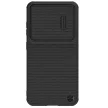 Nillkin Textured S tok Samsung Galaxy S23 Plus Armor Case kamerafedéllel, fekete