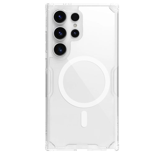 Nillkin Nature Pro Armor Case gyűrűvel Samsung Galaxy S24 Ultra, fehér
