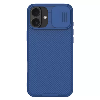 Nillkin CamShield Pro Magnetic Case iPhone 16  tok, kék