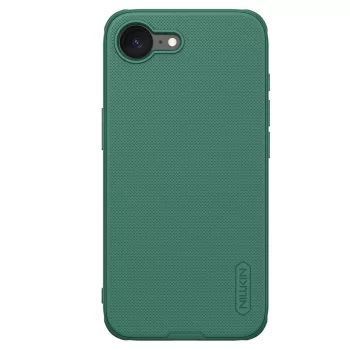 Nillkin Super Frosted Shield Pro iPhone 16e Case tok, zöld