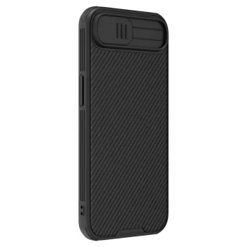 Nillkin CamShield Pro Case iPhone 16e tok, fekete