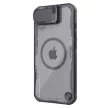 Nillkin Iceblade Prop Magnetic Case Lens Cover and Stand iPhone 16e tok, fekete