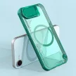 Nillkin Iceblade Prop Magnetic Case Camera Cover and Stand iPhone 16e tok, zöld