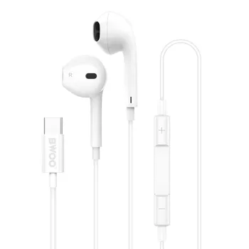   BWOO wired earphones HF175 iPhone 15 USB-C digital interface vezetékes fülhallgató