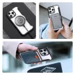 Dux Ducis Skin X Pro iPhone 16 Pro Case with MagSafe and Flip Cover - tok, fekete