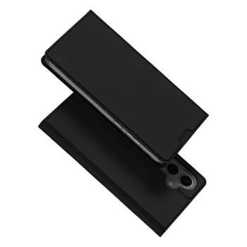   DUX DUCIS wallet case SKIN PRO Samsung Galaxy S24 FE tok, fekete