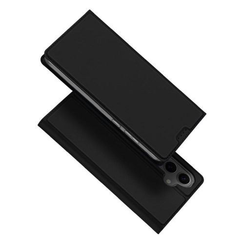 DUX DUCIS wallet case SKIN PRO Samsung Galaxy S24 FE tok, fekete