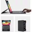 DUX DUCIS tok DK összecsukható vezeték nélküli billentyűzettel iPad Pro 11 (2024), fekete