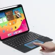 DUX DUCIS tok DK összecsukható vezeték nélküli billentyűzettel iPad Pro 11 (2024), fekete