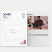 DUX DUCIS tok DOMO összecsukható, ceruza tárolóval iPad Pro 13 (2024), fekete