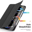 DUX DUCIS tok DOMO összecsukható, ceruza tárolóval iPad Pro 13 (2024), fekete