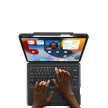 Dux Ducis DK Series Bluetooth Keyboard tok Apple iPad Pro 12.9 (2020/2021/2022) tok billentyűzettel, fekete