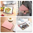 Dux Ducis Domo eco-leather smart tok Samsung Galaxy Tab S9 FE+/S9 Plus/S10 PLus, rózsaszín