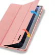Dux Ducis Domo eco-leather smart tok Samsung Galaxy Tab S9 FE+/S9 Plus/S10 PLus, rózsaszín