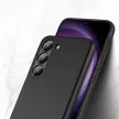 Dux Ducis Grit tok Samsung Galaxy S23 Plus elegáns tok műbőrből, fekete