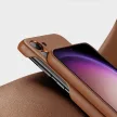 Dux Ducis Grit tok Samsung Galaxy S23 Plus elegáns tok műbőrből, barna