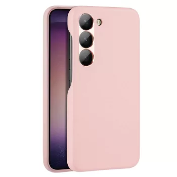   Dux Ducis Grit tok Samsung Galaxy S23 Plus műbőrből készült elegáns tok, rózsaszín
