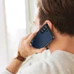 Dux Ducis Fino tok Samsung Galaxy S23 Plus tok, szilikon kerettel,kék