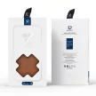 Dux Ducis Skin X2 oldalra nyíló tok Samsung Galaxy S23 Plus, barna